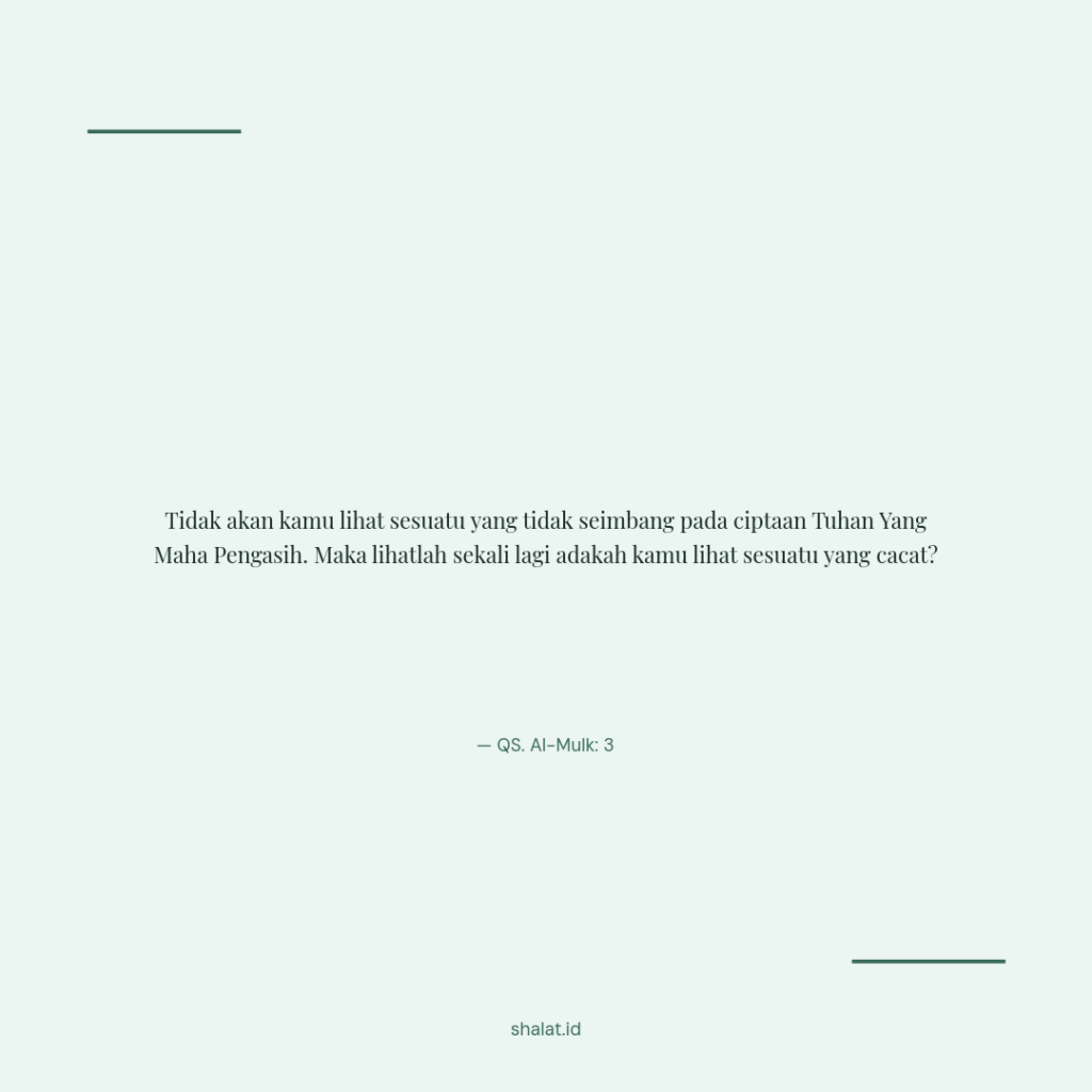 Kecerdasan Semesta dan Shalat: Menemukan Titik Sempurna